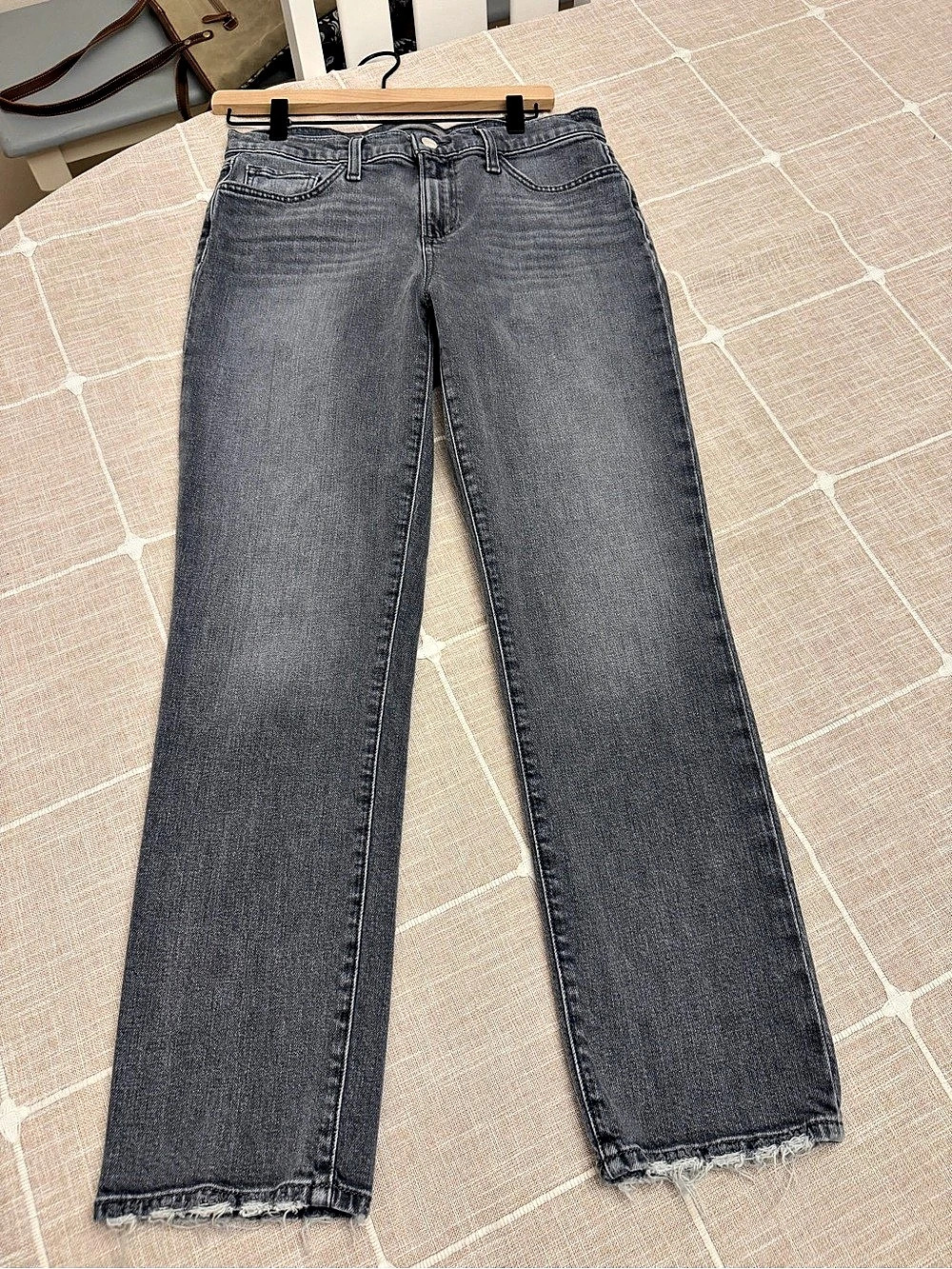 Joe's Jeans The Lara Mid Rise Cigarette Ankle Gray Jeans Waist 28